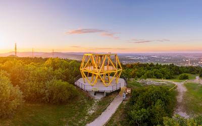 Karoly Guckler lookout point-stock-photo