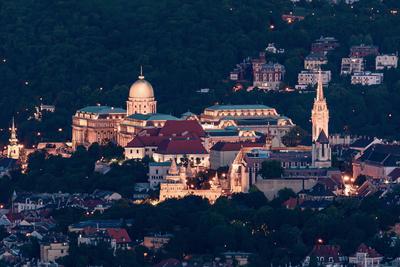 Budaa Castle district-stock-photo