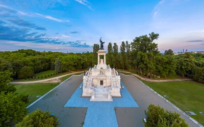 Cementery in Fiumei road-stock-photo