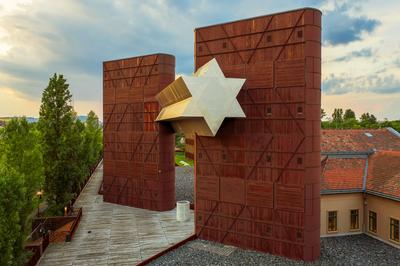 Holocaust memorial center in Budapest Hungary-stock-foto