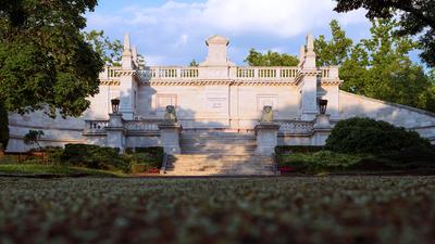 Cementery in Fiumei road-stock-photo