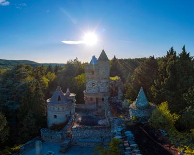 Tarodi castle in Sopron Hungary-stock-photo