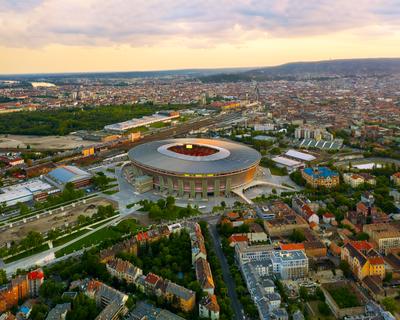 Paukás Aréna Budapest.-stock-photo