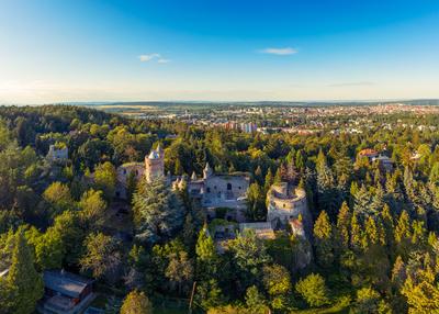 Tarodi castle in Sopron Hungary-stock-photo