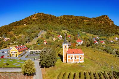 Poland cahpel in Hungary next to Hegymagas town-stock-photo