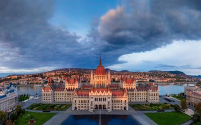 Uinique  photo about the Hungarian Parliament building-stock-photo
