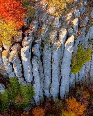 Saint Gerorge Hill in Hungary-stock-foto