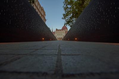 Memorial of Togetherness Budapest Hungary-stock-photo