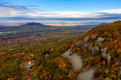 Saint Gerorge Hill in Hungary-stock-foto