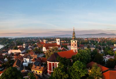 Belgrade serbian churc Szentendre Hungary-stock-foto
