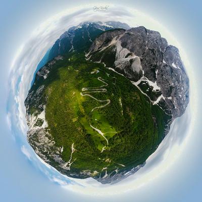 Tny planet photo about Triglav np-stock-photo