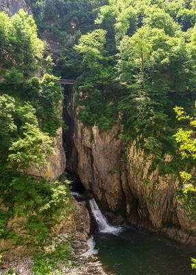 Skocjan national park in Slovenia.-stock-photo