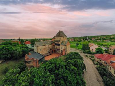 Fort os Simontornya Hungary-stock-photo