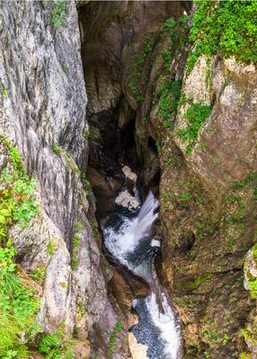 Skocjan national park in Slovenia.-stock-photo
