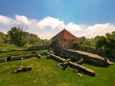 Fort of Onod town in Hungary-stock-photo