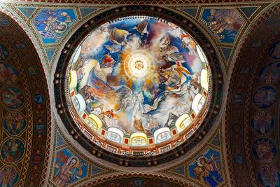 Szeged city dome in Hungary-stock-foto