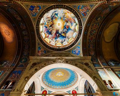 Szeged city dome in Hungary-stock-foto