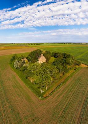 Saint Stephen chapel in Nagykopancs Hungary-stock-foto
