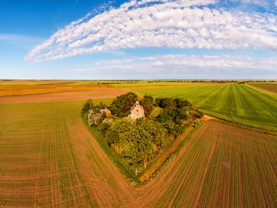 Saint Stephen chapel in Nagykopancs Hungary-stock-photo