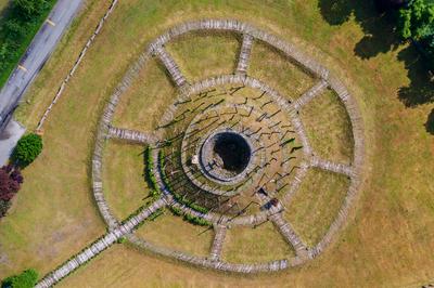 Memorial park for Battle of Muhi-stock-photo