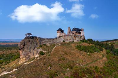 Castle of Boldogko in Hungary-stock-foto