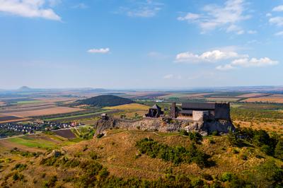 Castle of Boldogko in Hungary-stock-photo