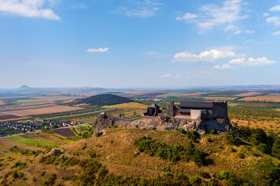 Castle of Boldogko in Hungary-stock-foto