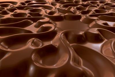 chocolate ornament_3-stock-foto