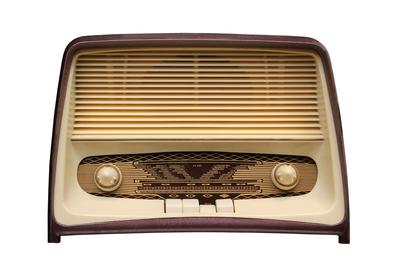 old radio4-stock-foto