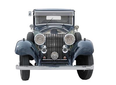 isolated from old car image-stock-foto