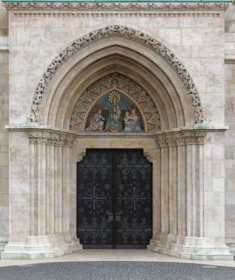 gothic gate1-stock-foto