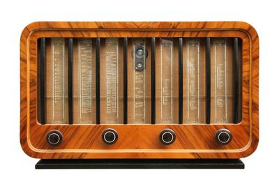 old radio-stock-foto