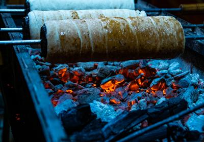 Kürtőskalács-stock-foto