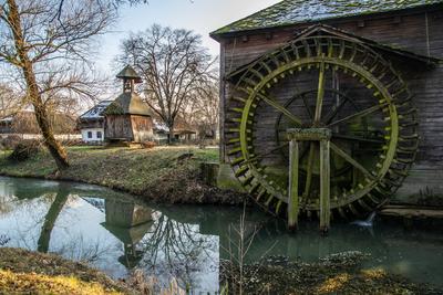 Malomkerék-stock-foto