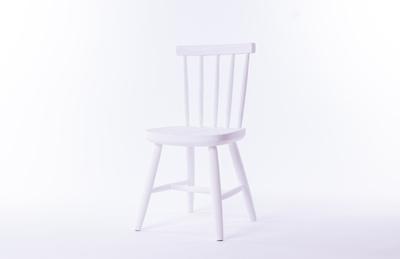 white wood chair with white background-stock-foto