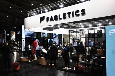 RECORD DATE NOT STATED  Die ISPO, Internationale Fachmesse und weltgr?sste j?hrliche Multi-Segment-Messe f?r Sportartike-stock-foto