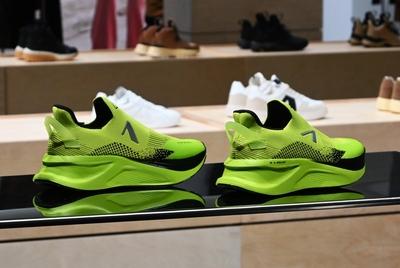 RECORD DATE NOT STATED  Die ISPO, Internationale Fachmesse und weltgr?sste j?hrliche Multi-Segment-Messe f?r Sportartike-stock-foto