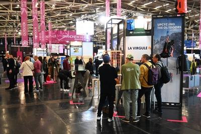 RECORD DATE NOT STATED  Die ISPO, Internationale Fachmesse und weltgr?sste j?hrliche Multi-Segment-Messe f?r Sportartike-stock-foto