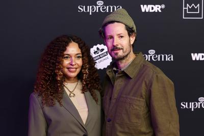 Joy Denalane und Max Herre-stock-photo