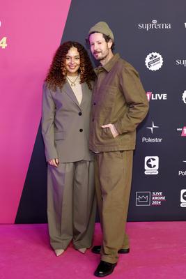 Joy Denalane und Max Herre-stock-photo