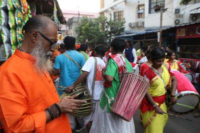 INDIA-PROTEST-to stop the atrocities against Bangladesh's Hindu minority community-stock-photo