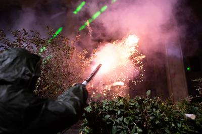 Demonstration of the Georgian opposition-stock-photo