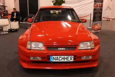 Opel Kadett GSI Breitbau Lenner Solution 1 (Kadett E, Baujahr 1988), 41. Classic & Prestige Salon S.I.H.A. im Rahmen der-stock-foto