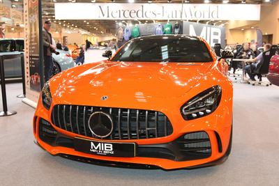Mercedes-AMG GT-R (Baujahr 2022, Baureihe C190, Fuhrpark des niederl?ndischen K?nigshaus, Prince Pieter-Christiaan of Or-stock-foto