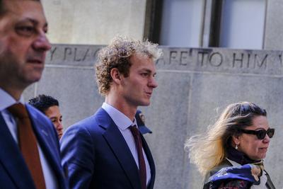 Daniel Penny at Manhattan Criminal Court-stock-foto