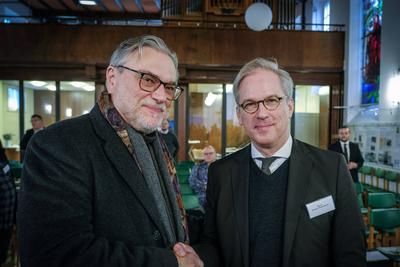 Pfarrer Karsten Wolkenhauer ist der neue Kirchenpraesident der Landeskirche Anhalts-stock-photo