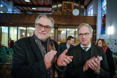 Pfarrer Karsten Wolkenhauer ist der neue Kirchenpraesident der Landeskirche Anhalts-stock-photo