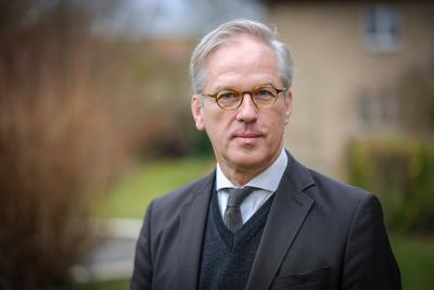 Pfarrer Karsten Wolkenhauer ist der neue Kirchenpraesident der Landeskirche Anhalts-stock-photo