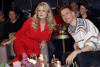 Barbara Sch?neberger, Florian David Fitz-stock-photo
