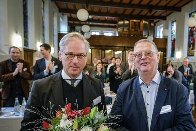 Pfarrer Karsten Wolkenhauer ist der neue Kirchenpraesident der Landeskirche Anhalts-stock-photo